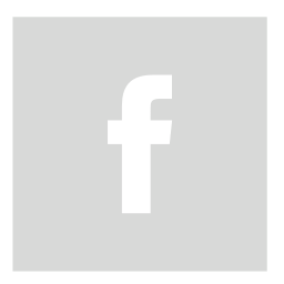Facebook logo, white